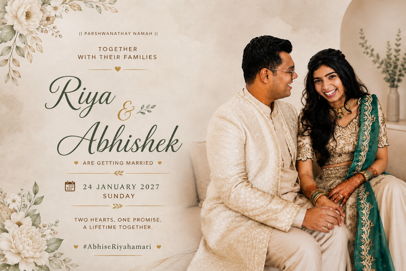 Abhishek & Riya